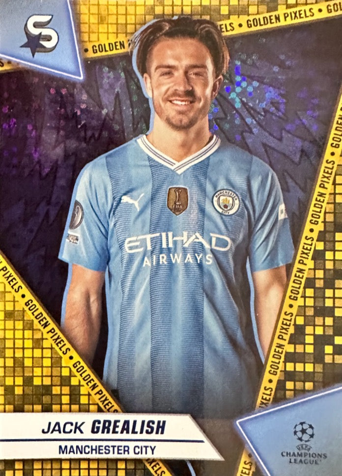 Superstars Champions League 2023/24 Topps - Scegli card Golden Pixel Da 1 a 200