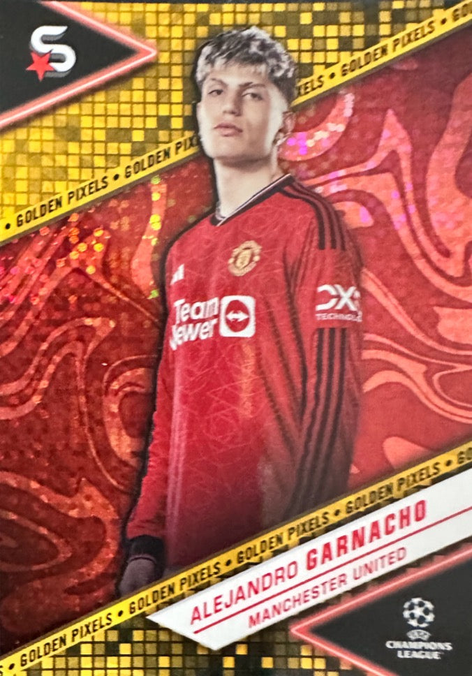 Superstars Champions League 2023/24 Topps - Scegli card Golden Pixel Da 1 a 200