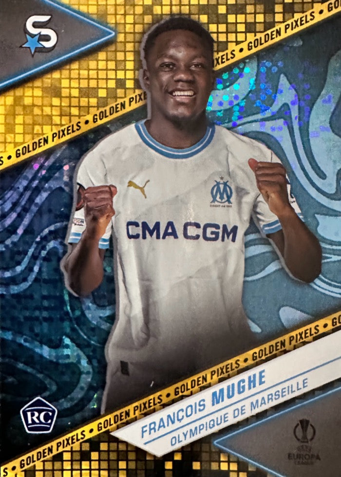 Superstars Champions League 2023/24 Topps - Scegli card Golden Pixel Da 1 a 200