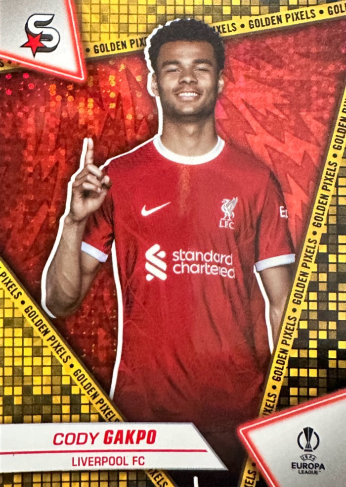 Superstars Champions League 2023/24 Topps - Scegli card Golden Pixel Da 1 a 200