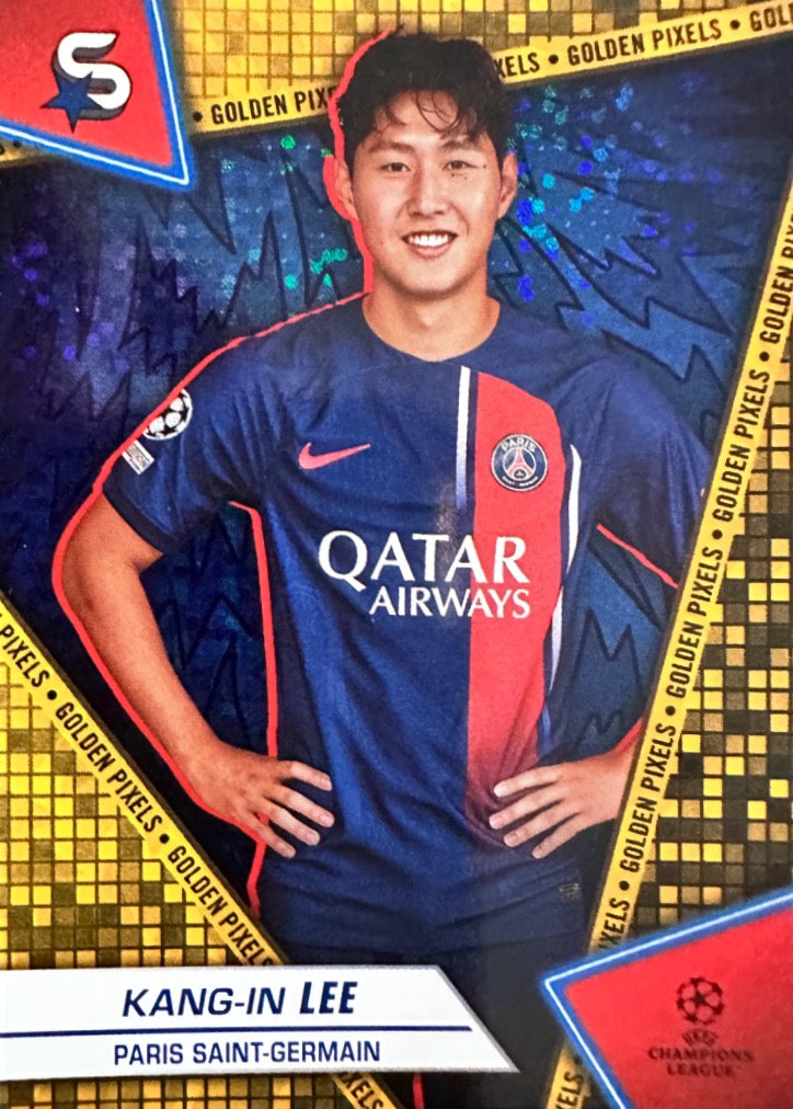 Superstars Champions League 2023/24 Topps - Scegli card Golden Pixel Da 1 a 200