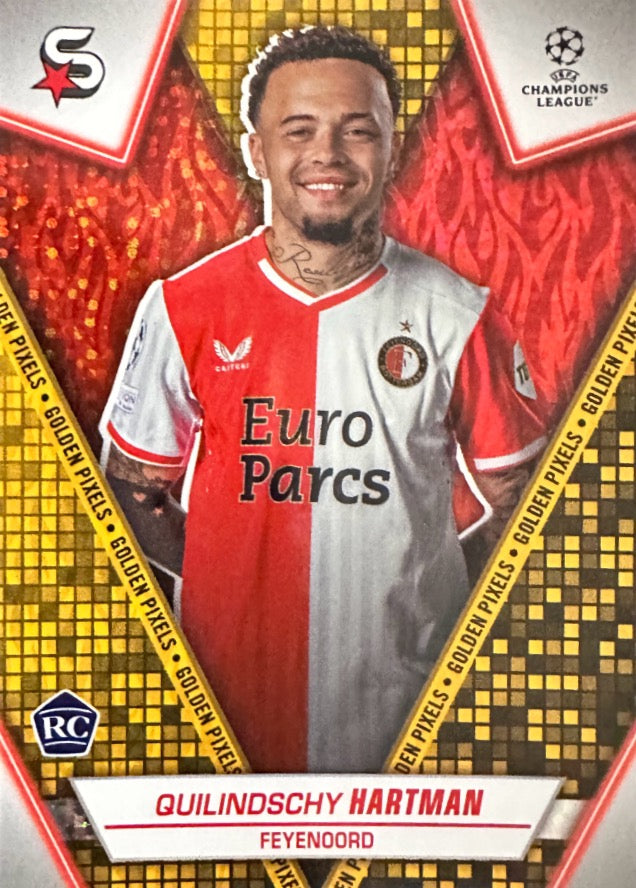 Superstars Champions League 2023/24 Topps - Scegli card Golden Pixel Da 1 a 200