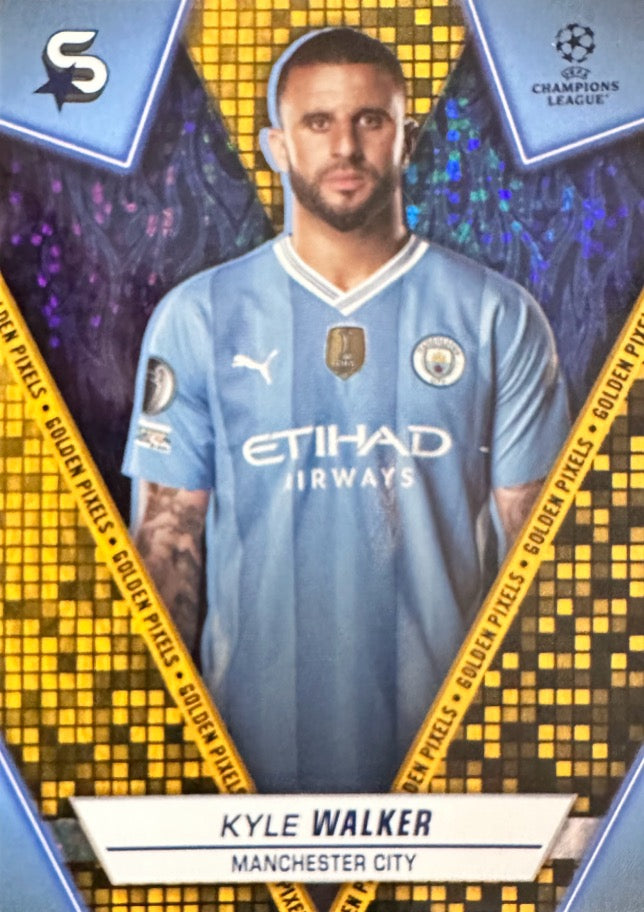 Superstars Champions League 2023/24 Topps - Scegli card Golden Pixel Da 1 a 200