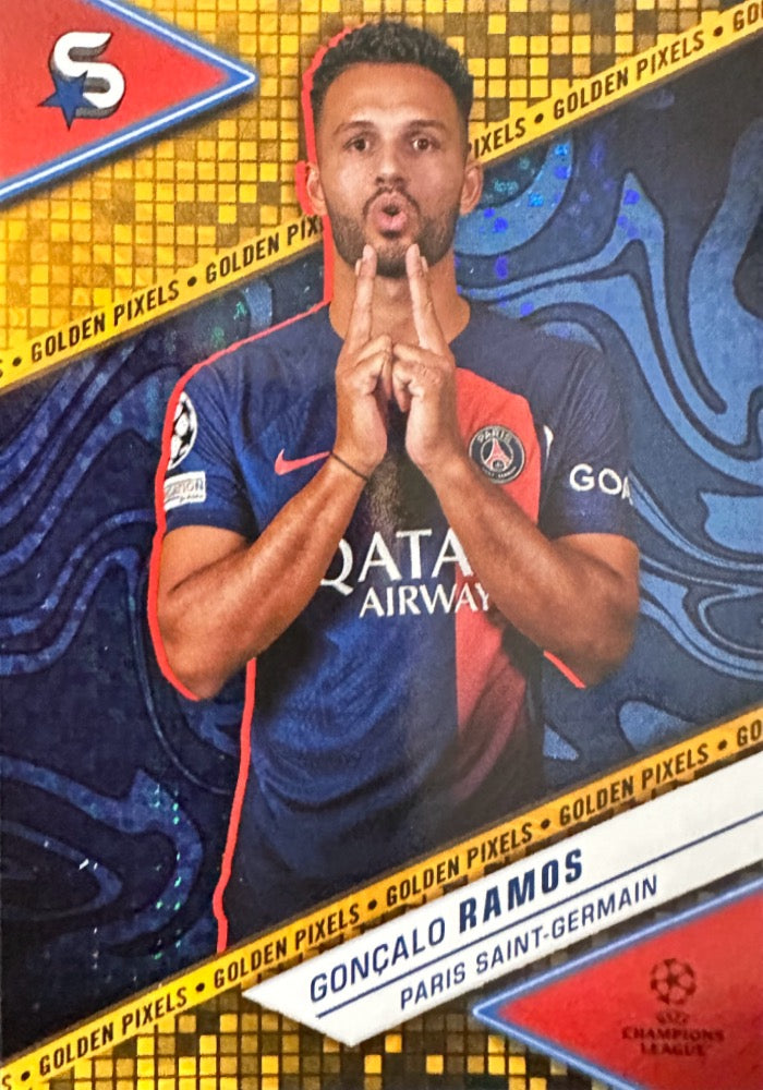 Superstars Champions League 2023/24 Topps - Scegli card Golden Pixel Da 1 a 200