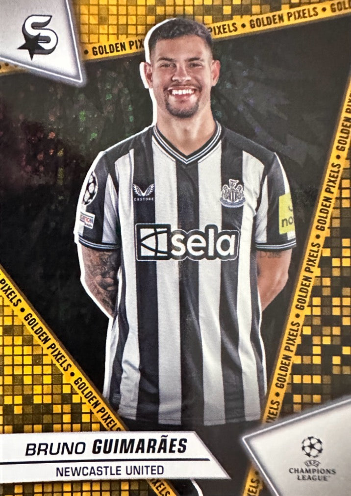 Superstars Champions League 2023/24 Topps - Scegli card Golden Pixel Da 1 a 200