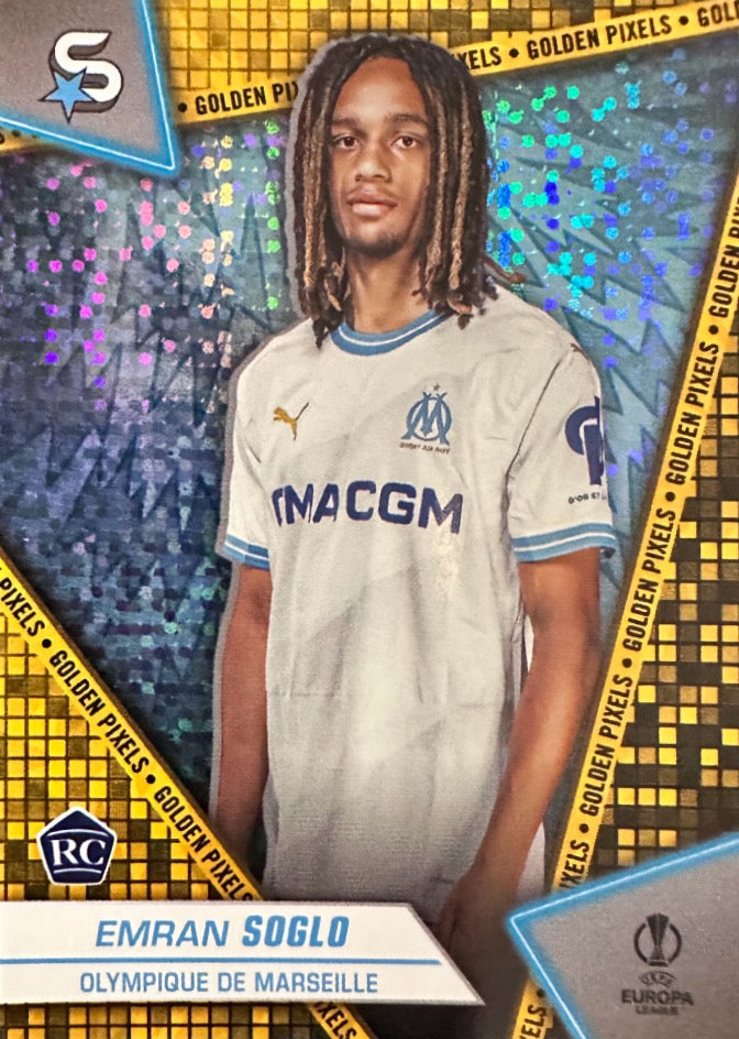 Superstars Champions League 2023/24 Topps - Scegli card Golden Pixel Da 1 a 200