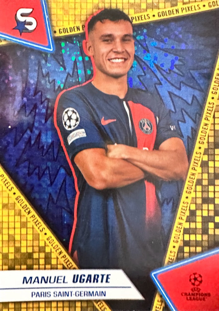 Superstars Champions League 2023/24 Topps - Scegli card Golden Pixel Da 1 a 200