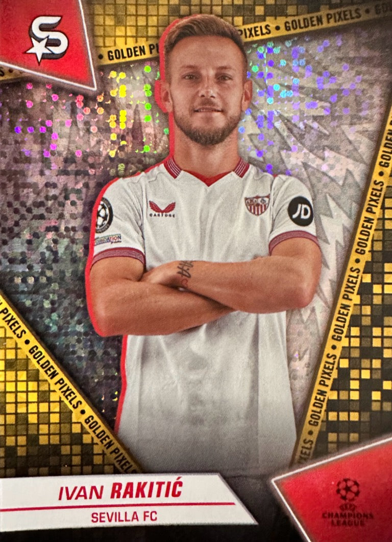 Superstars Champions League 2023/24 Topps - Scegli card Golden Pixel Da 1 a 200