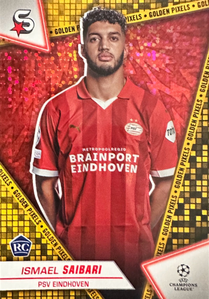 Superstars Champions League 2023/24 Topps - Scegli card Golden Pixel Da 1 a 200