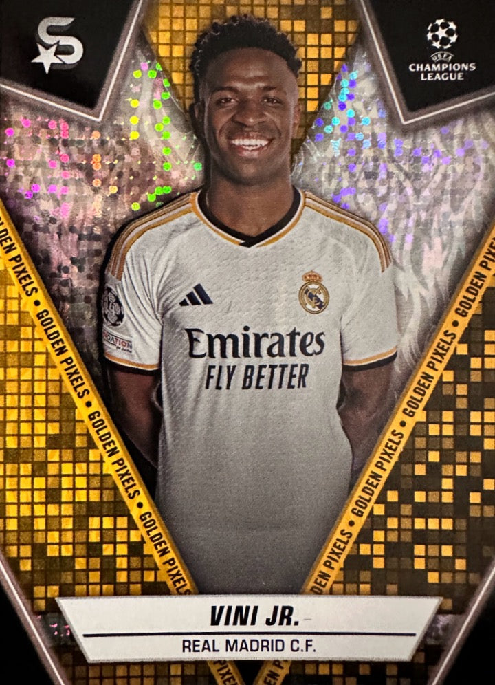 Superstars Champions League 2023/24 Topps - Scegli card Golden Pixel Da 1 a 200