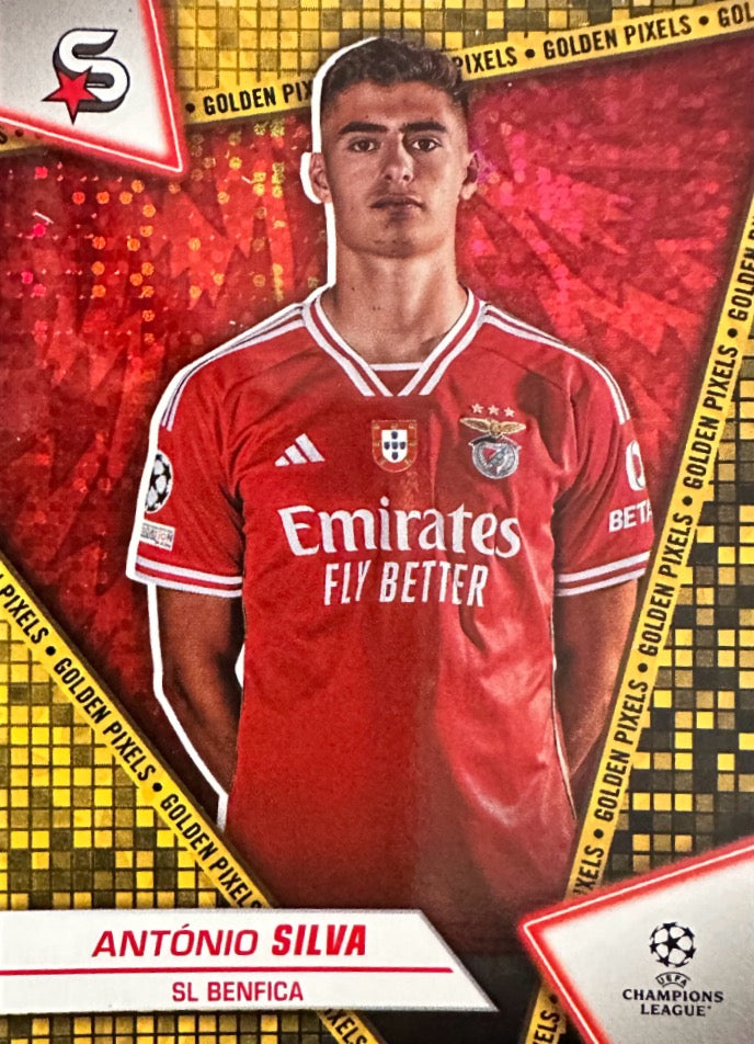 Superstars Champions League 2023/24 Topps - Scegli card Golden Pixel Da 1 a 200