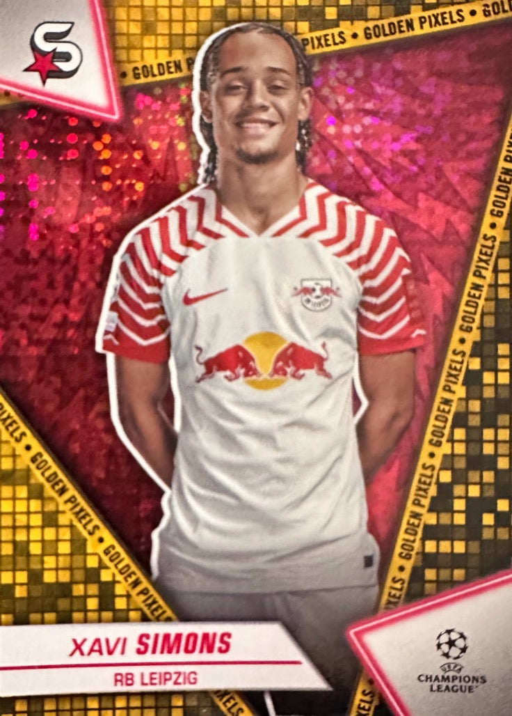 Superstars Champions League 2023/24 Topps - Scegli card Golden Pixel Da 1 a 200