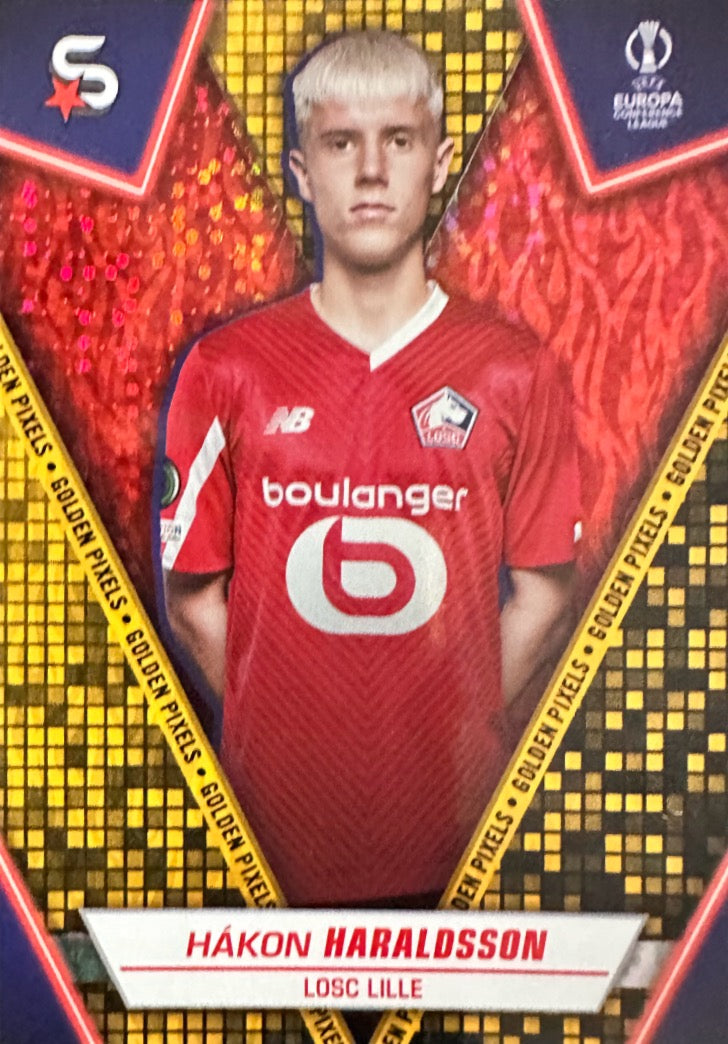 Superstars Champions League 2023/24 Topps - Scegli card Golden Pixel Da 1 a 200