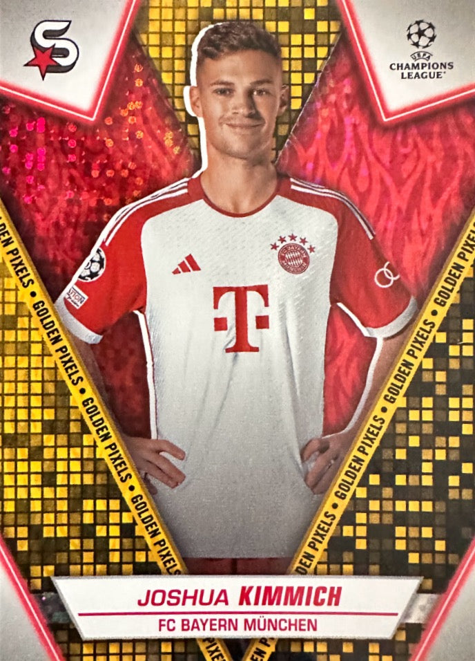 Superstars Champions League 2023/24 Topps - Scegli card Golden Pixel Da 1 a 200