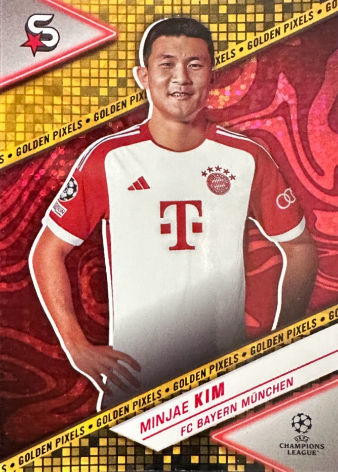 Superstars Champions League 2023/24 Topps - Scegli card Golden Pixel Da 1 a 200