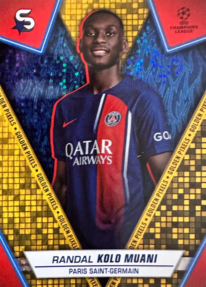 Superstars Champions League 2023/24 Topps - Scegli card Golden Pixel Da 1 a 200