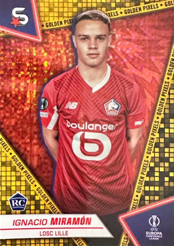 Superstars Champions League 2023/24 Topps - Scegli card Golden Pixel Da 1 a 200