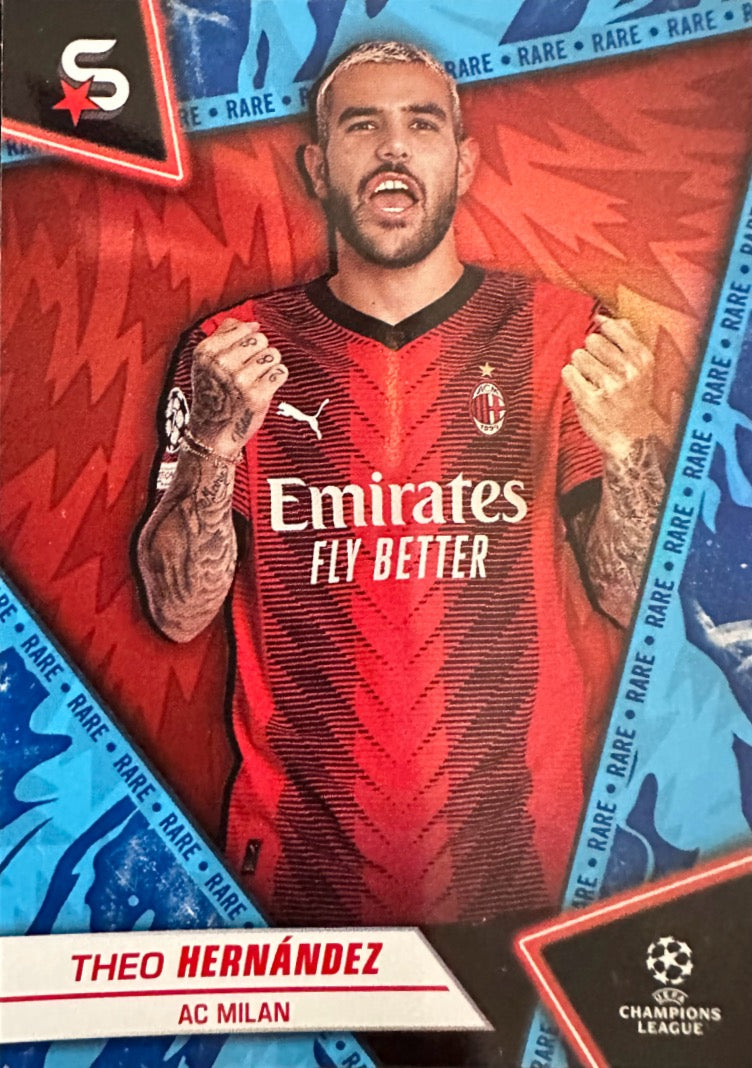 Superstars Champions League 2023/24 Topps - Scegli card Blu Rare da 1 a 200