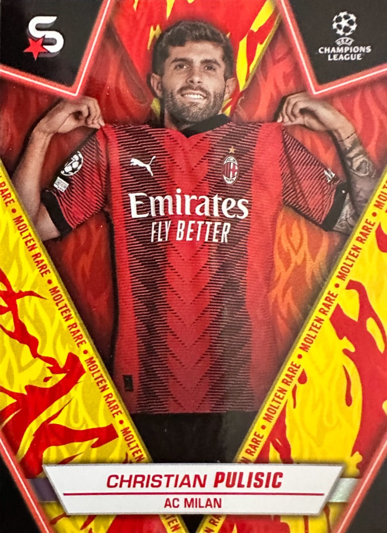 Superstars Champions League 2023/24 Topps - Scegli card Molten Rare 1-200