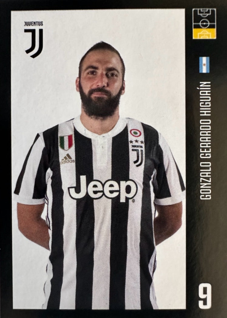 Juventus Europublishing 2017/18 - Scegli figurina 1-100