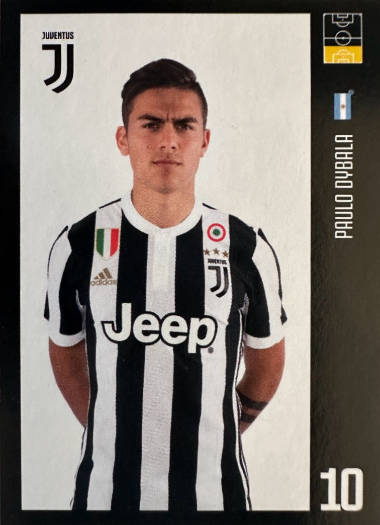 Juventus Europublishing 2017/18 - Scegli figurina 1-100