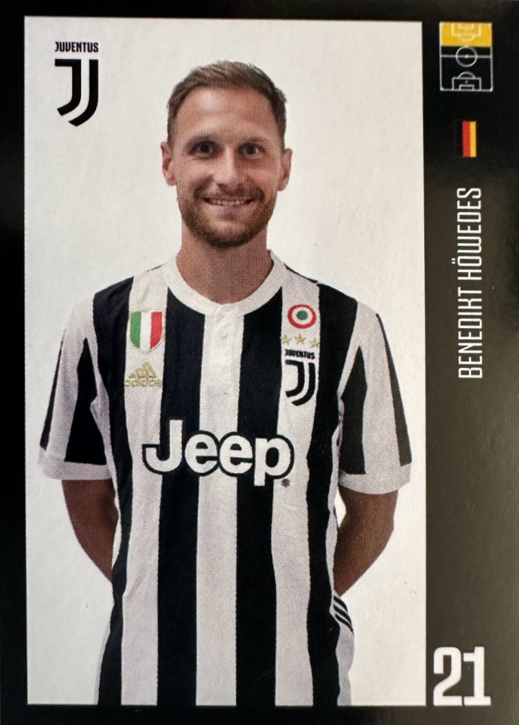 Juventus Europublishing 2017/18 - Scegli figurina 1-100