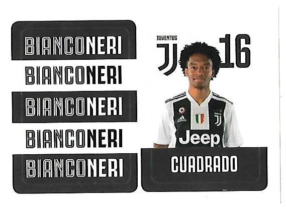 Juventus Europublishing 2018/19 - Scegli figurina 201-208 J1-J20