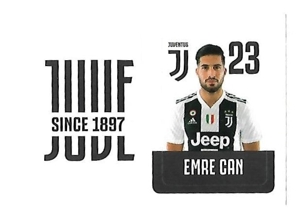 Juventus Europublishing 2018/19 - Scegli figurina 201-208 J1-J20