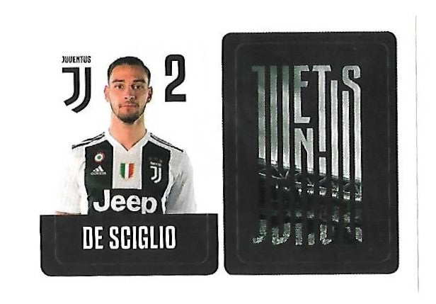 Juventus Europublishing 2018/19 - Scegli figurina 201-208 J1-J20