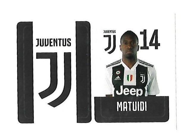 Juventus Europublishing 2018/19 - Scegli figurina 201-208 J1-J20