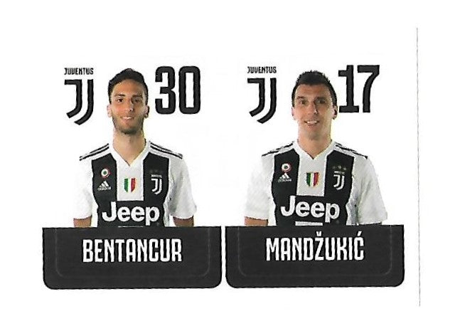 Juventus Europublishing 2018/19 - Scegli figurina 201-208 J1-J20