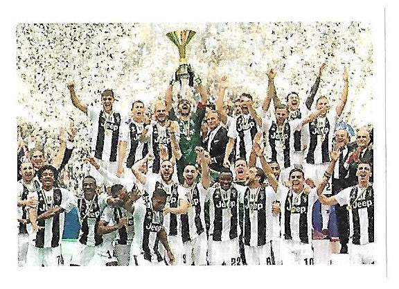 Juventus Europublishing 2018/19 - Scegli figurina 1-100