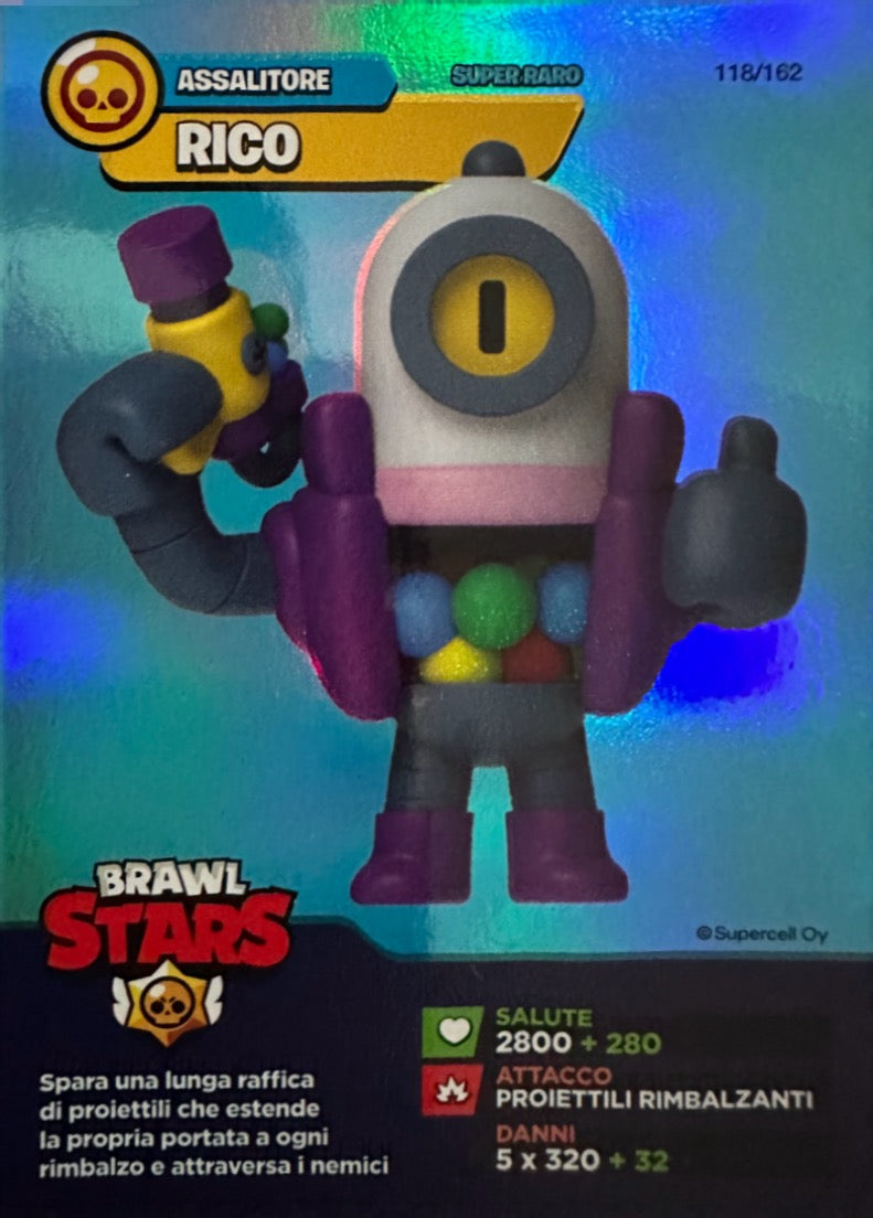 Brawl Stars 2024 Diramix - Scegli card da 101 a 162