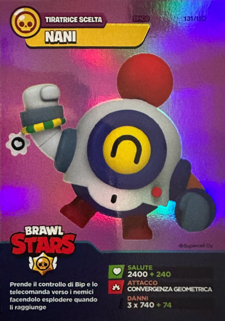 Brawl Stars 2024 Diramix - Scegli card da 101 a 162