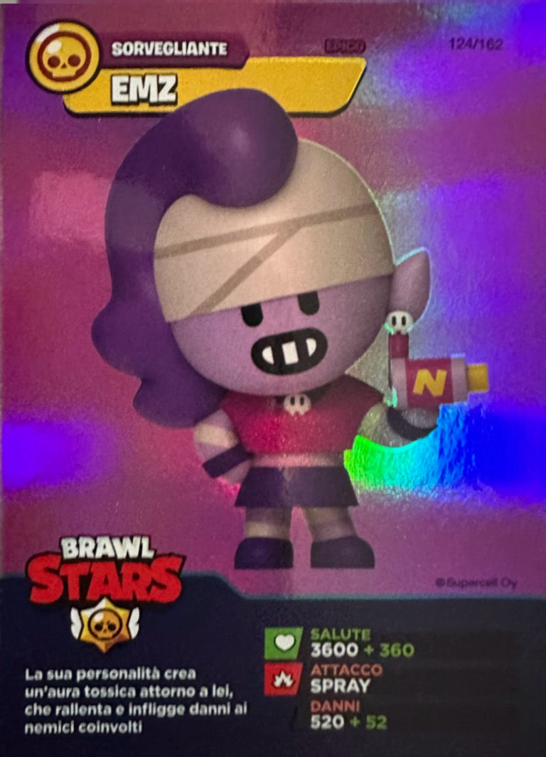 Brawl Stars 2024 Diramix - Scegli card da 101 a 162