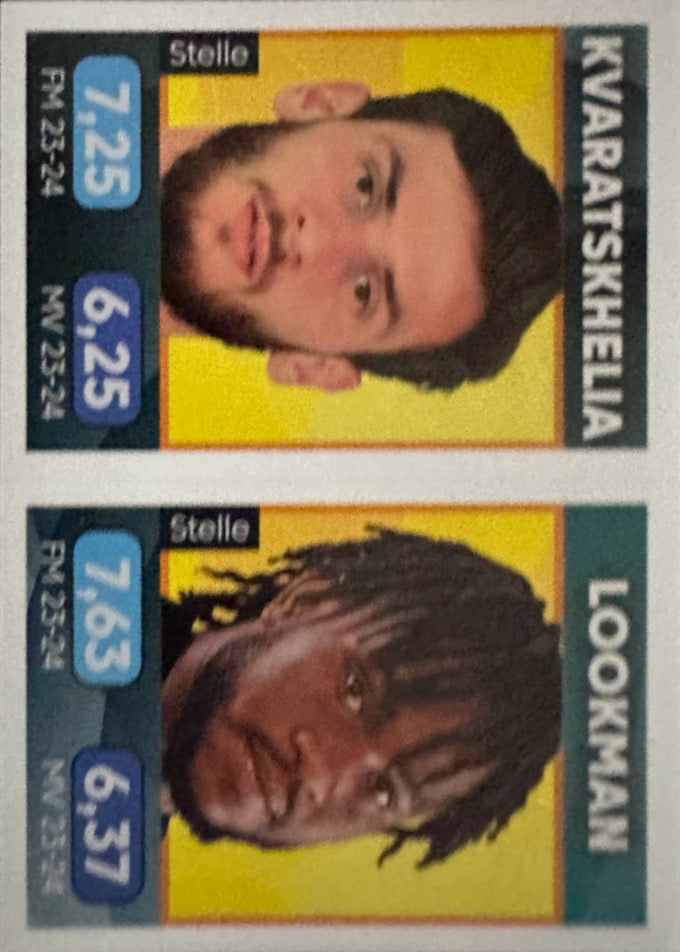 Calciatori panini Anteprima 2024/25 - Scegli figurina da 201 a 300