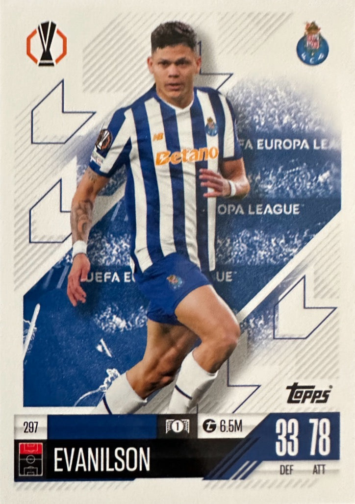 Match Attax 2024/25 - Scegli card Da 201 a 300