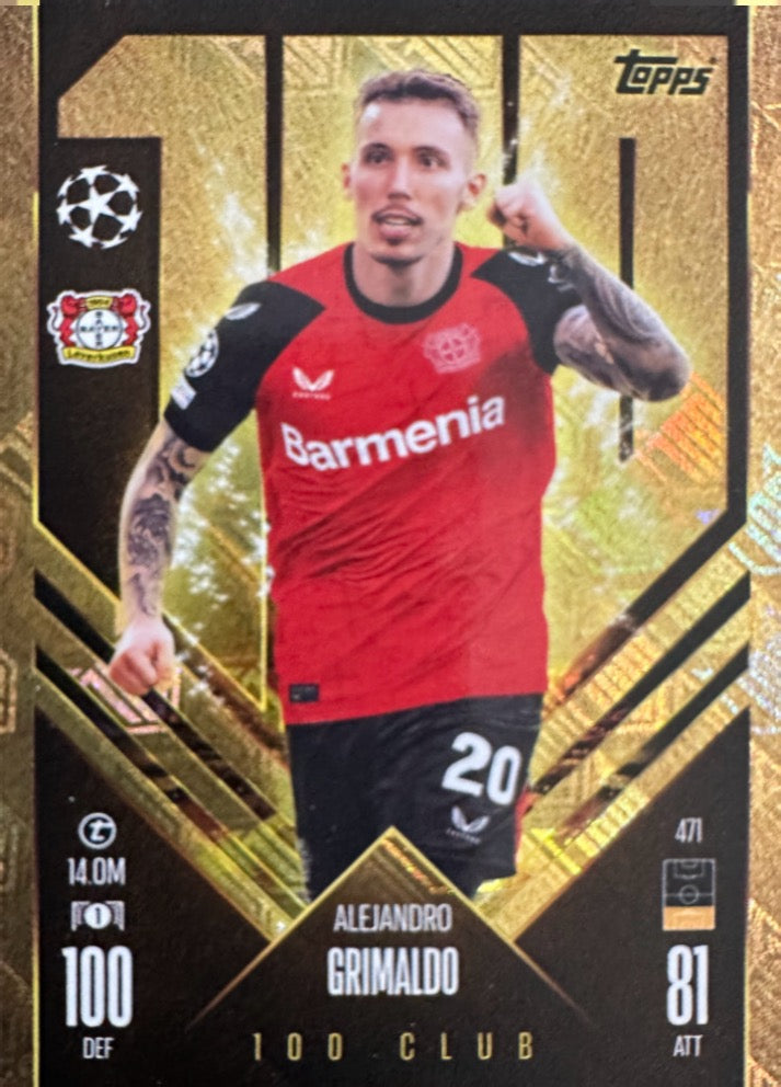 Match Attax 2024/25 - Scegli card Chrome Balck Gold Edge Hall of Hame