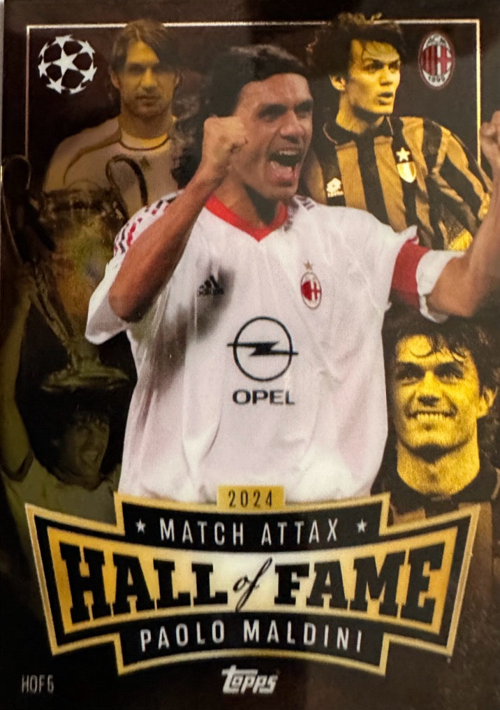 Match Attax 2024/25 - Scegli card Chrome Balck Gold Edge Hall of Hame