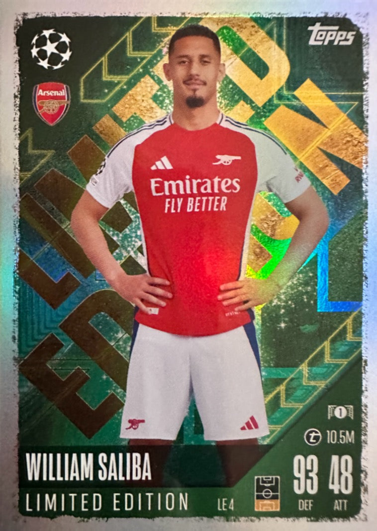 Match Attax 2024/25 - Scegli card Limited Edition LE GN ELE TTS