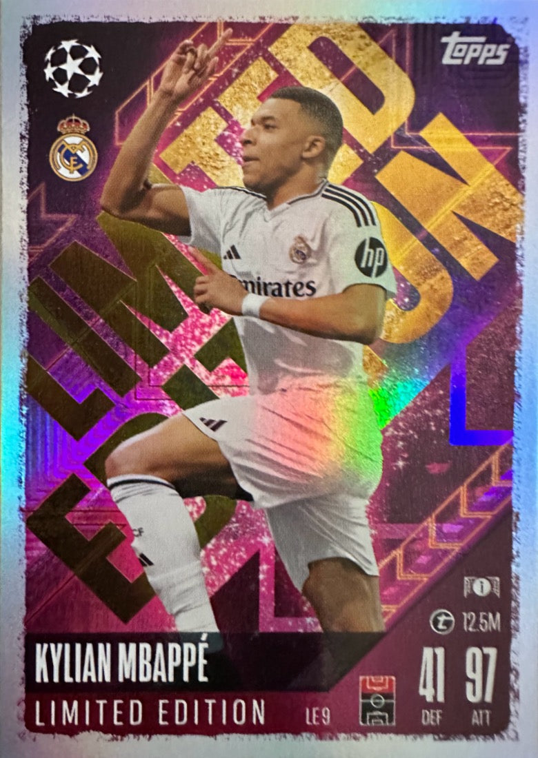 Match Attax 2024/25 - Scegli card Limited Edition LE GN ELE TTS