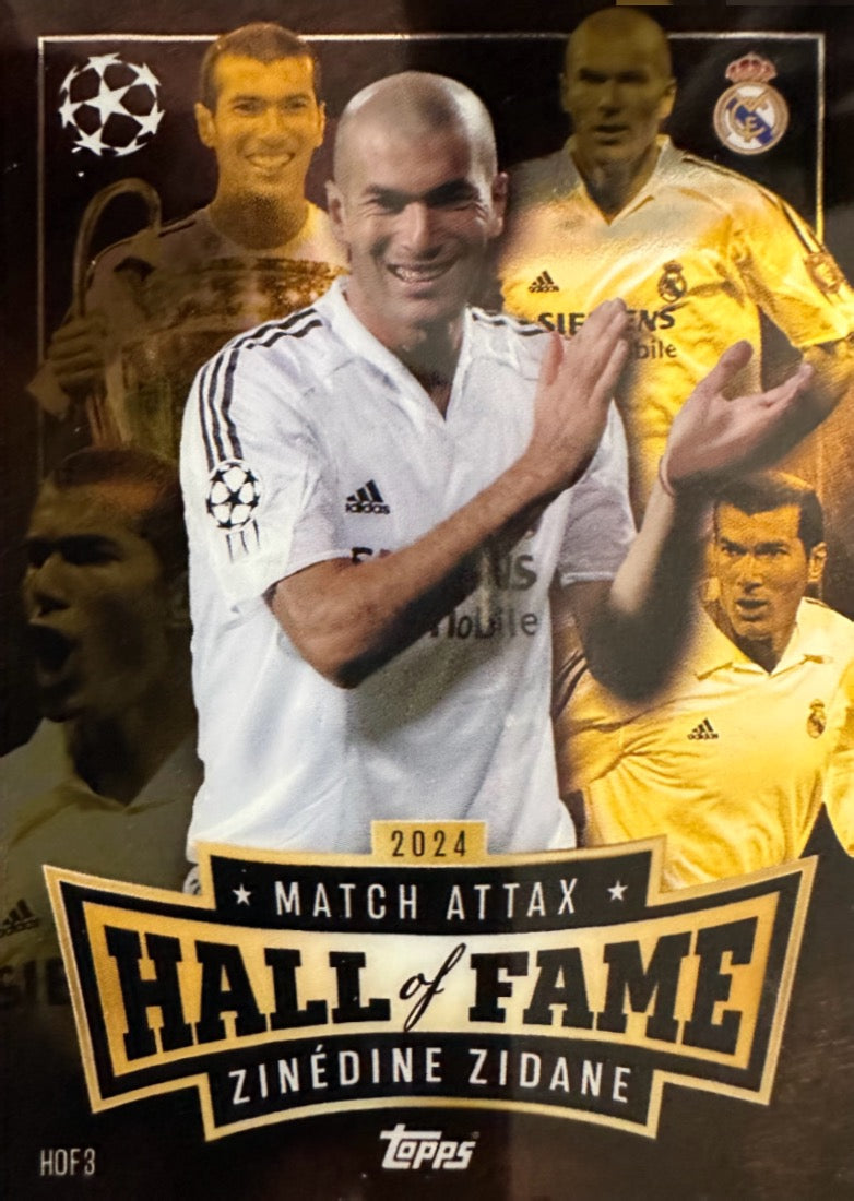 Match Attax 2024/25 - Scegli card Chrome Balck Gold Edge Hall of Hame