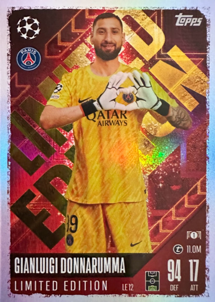 Match Attax 2024/25 - Scegli card Limited Edition LE GN ELE TTS