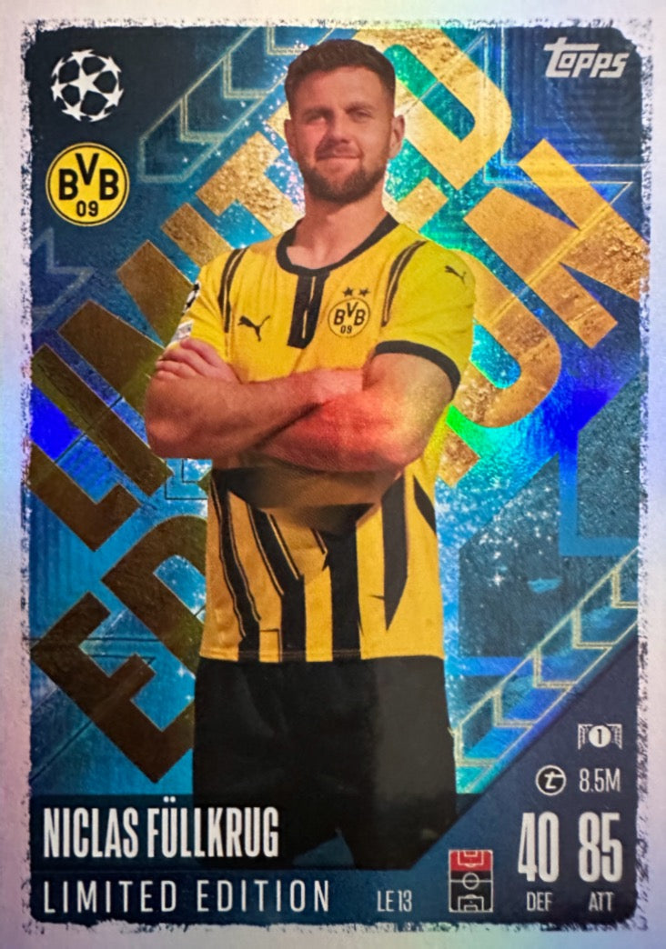 Match Attax 2024/25 - Scegli card Limited Edition LE GN ELE TTS