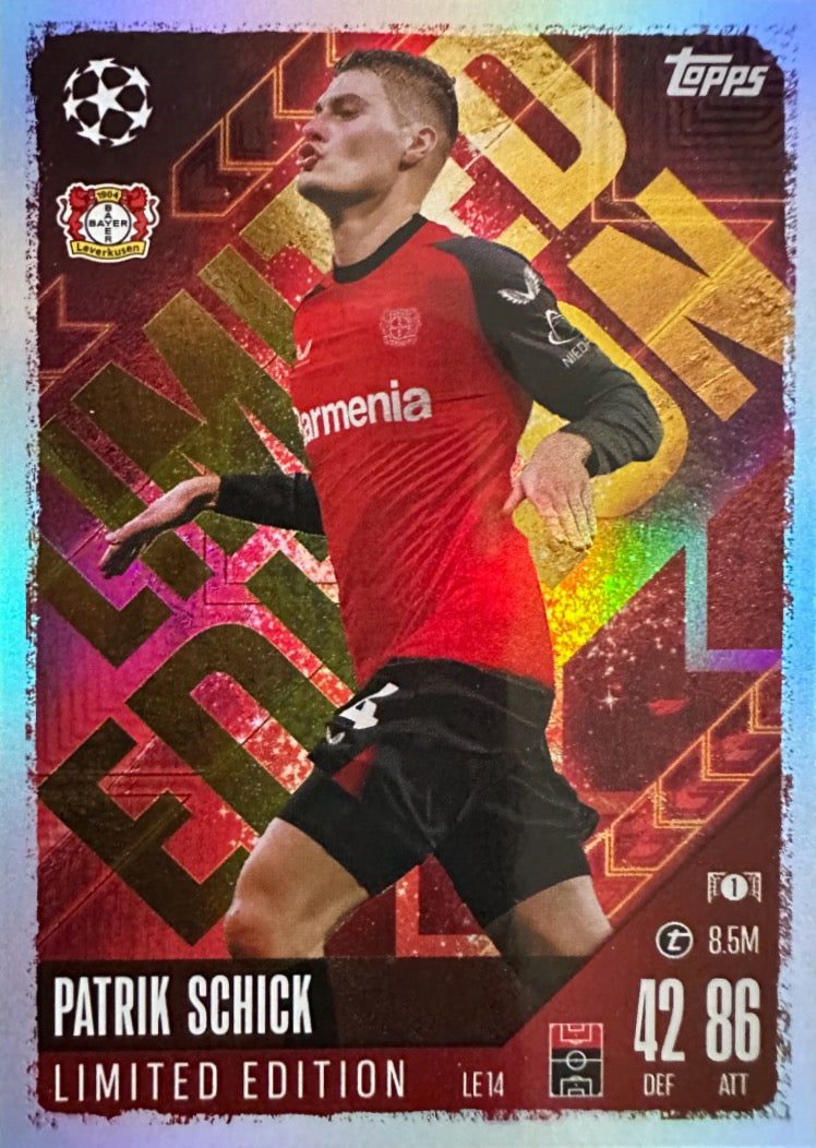 Match Attax 2024/25 - Scegli card Limited Edition LE GN ELE TTS