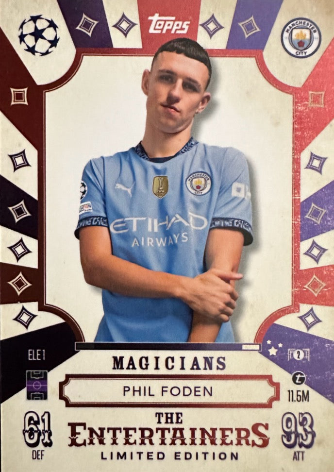 Match Attax 2024/25 - Scegli card Limited Edition LE GN ELE TTS