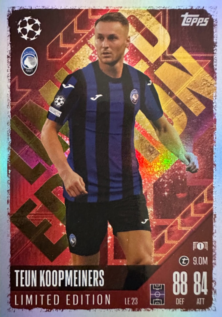 Match Attax 2024/25 - Scegli card Limited Edition LE GN ELE TTS