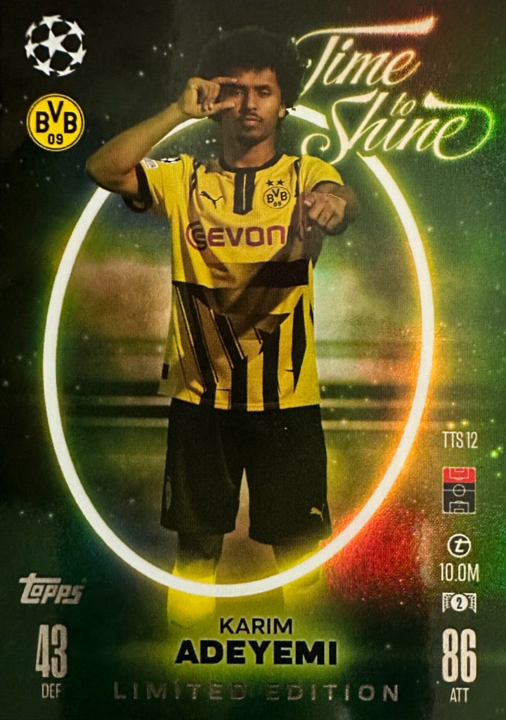 Match Attax 2024/25 - Scegli card Limited Edition LE GN ELE TTS