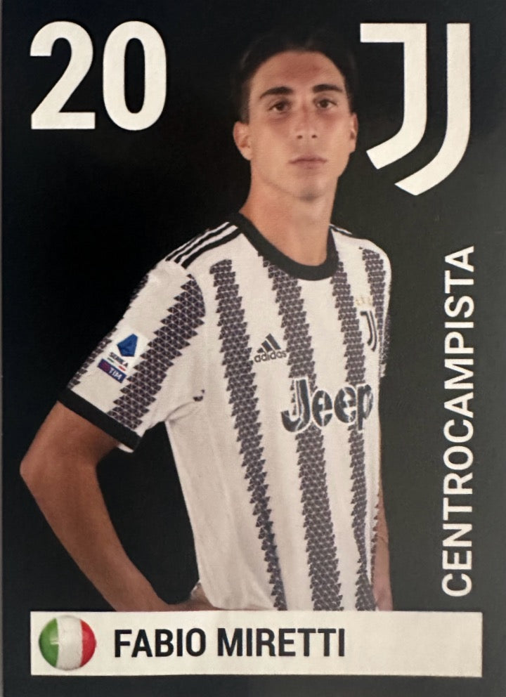 Juventus Europublishing 2022/23 - Scegli figurina 1-100