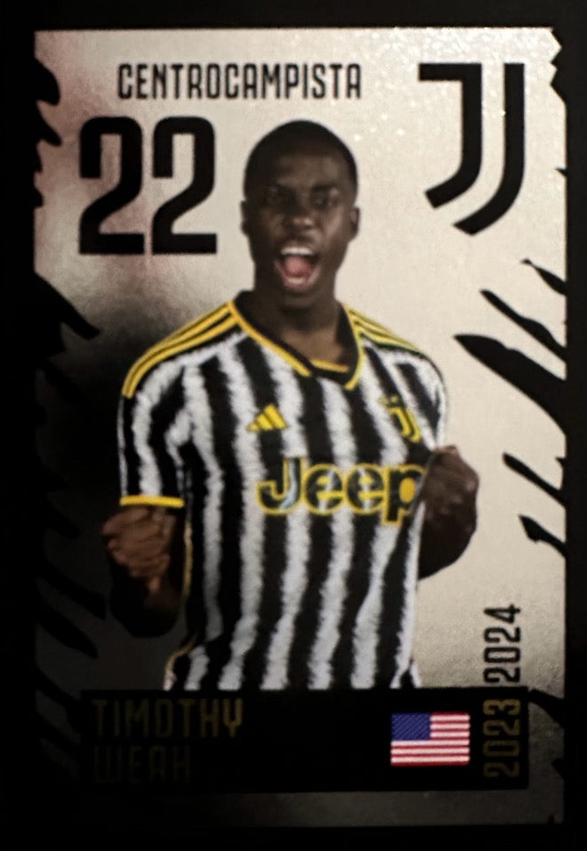 Juventus Europublishing 2023/24 - Scegli figurina e card 201-216 J1-J30